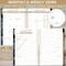 bloom daily planners 2025 Soft Cover Planner, 4" x 6", Midnight Sky
